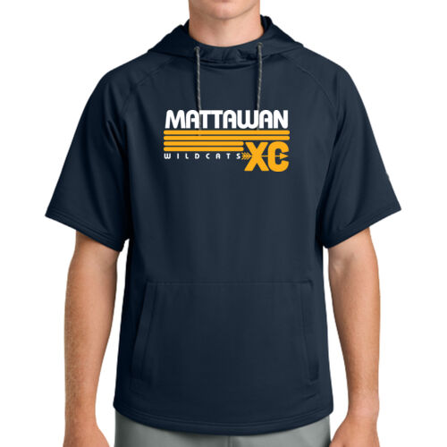 Richardson Charge Performance Fleece Short Sleeve Hoodie Thumbnail