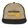 Flat Bill Snapback Trucker Cap Thumbnail